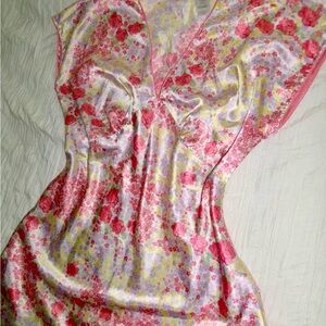 Adonna‎ Vintage Y2K
Floral Print Slip On Dress